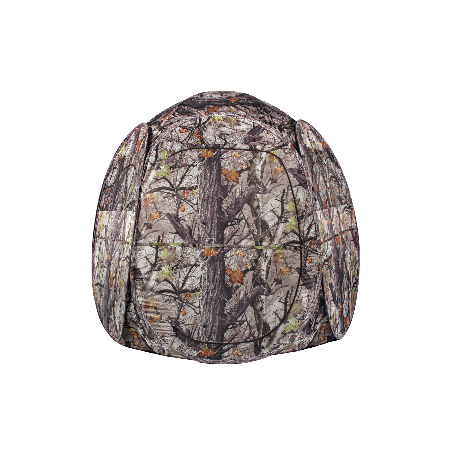 ShedOFF Waterproof Roundness 6 Sides 300 Degree See Through Hunting Blind 1-3 Person Tree Camo