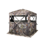 ShedOFF Waterproof 5 Sides 288 Degree See Through Hunting Blind 2-4 Person Tree Camo