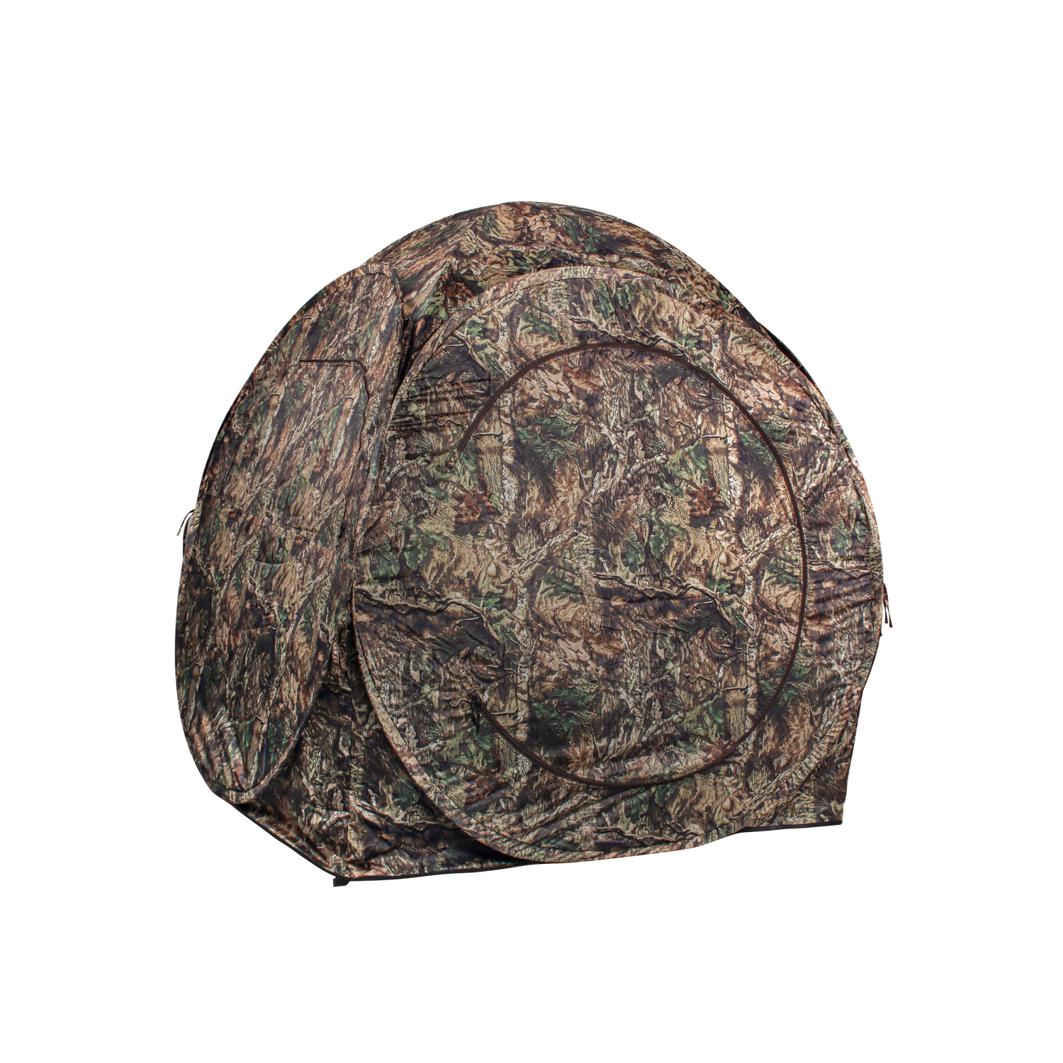 ShedOFF Waterproof Roundness 4 Side 270 Degree See Through Hunting Blind 1 Person Veil Camo