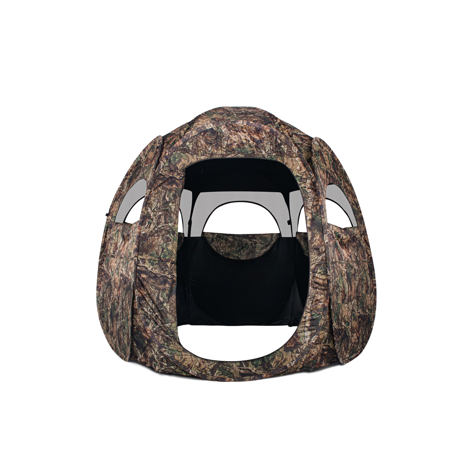 ShedOFF Waterproof Roundness 6 Sides 300 Degree See Through Hunting Blind 1-3 Person Veil Camo