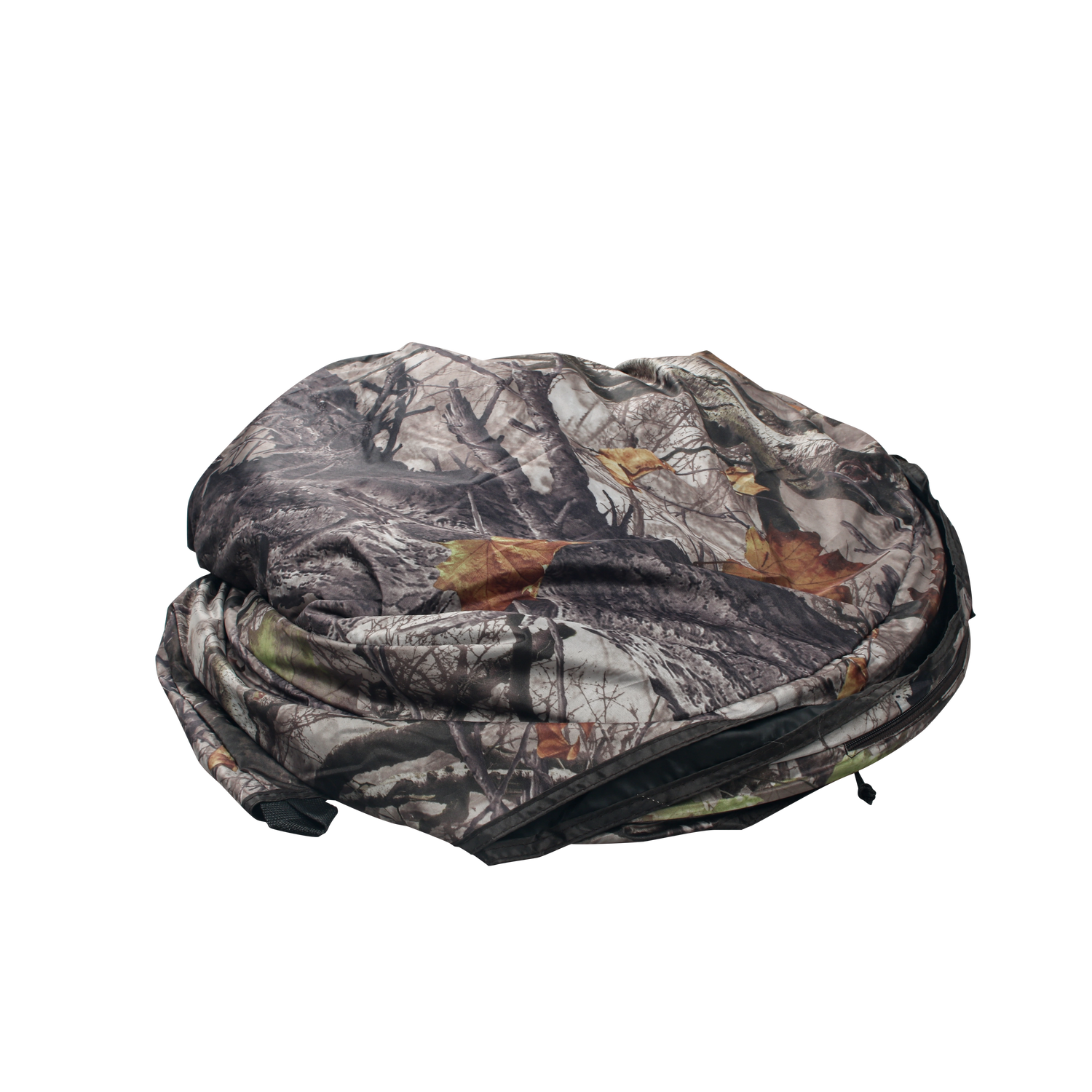 ShedOFF Waterproof Roundness 4 Side 270 Degree See Through Hunting Blind 1 Person Tree Camo