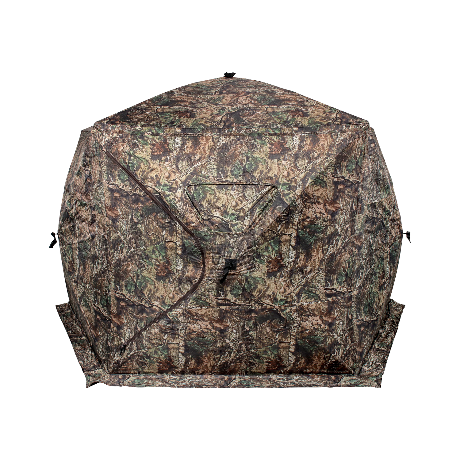 ShedOFF Waterproof 5 Sides 288 Degree See Through Hunting Blind 2-4 Person Veil Camo