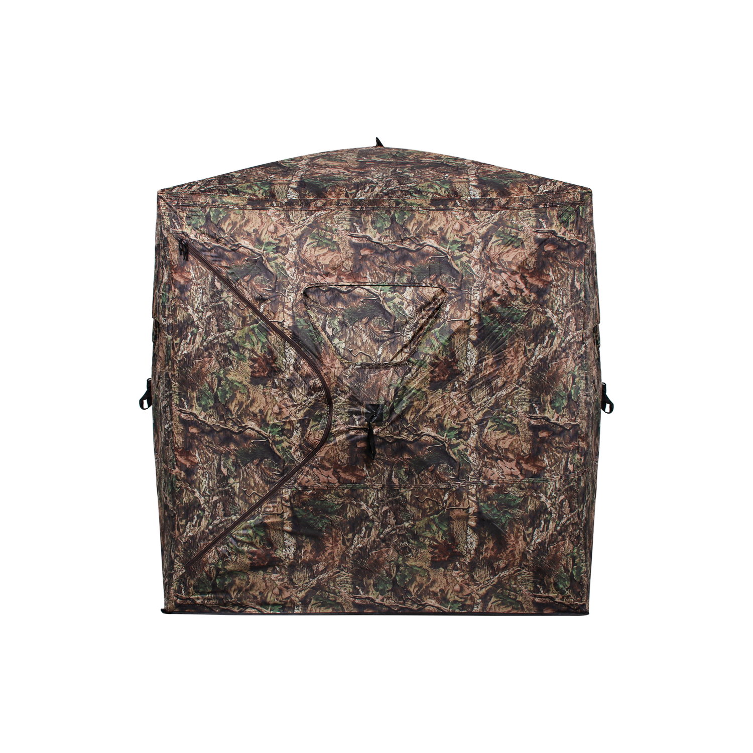 ShedOFF Waterproof 4 Sides 270 Degree See Through Hunting Blind 2-3 Person Veil Camo