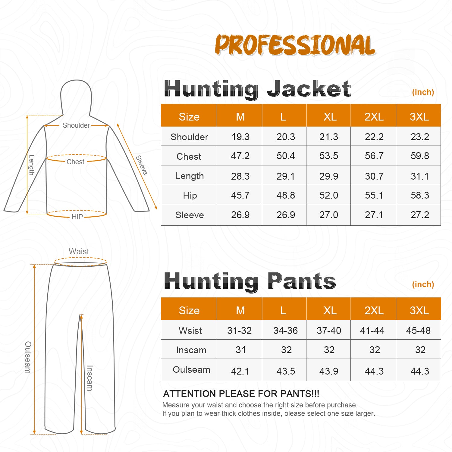 ShedOFF Silent Hunting Jacket and Pants for Men, Fleece Lined, Water Resistant, Insulated