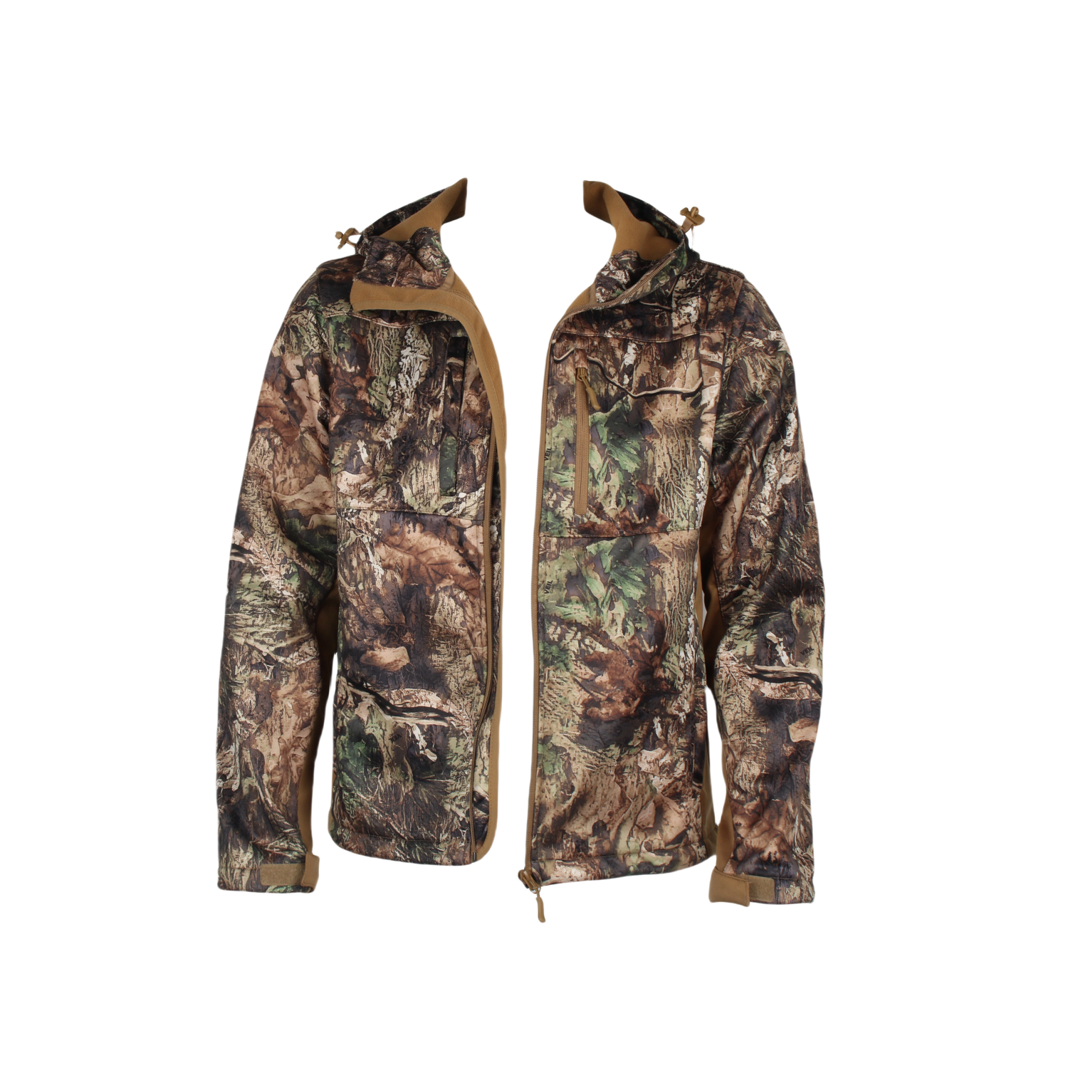 ShedOFF Silent Hunting Jacket and Pants for Men, Fleece Lined, Water Resistant, Insulated