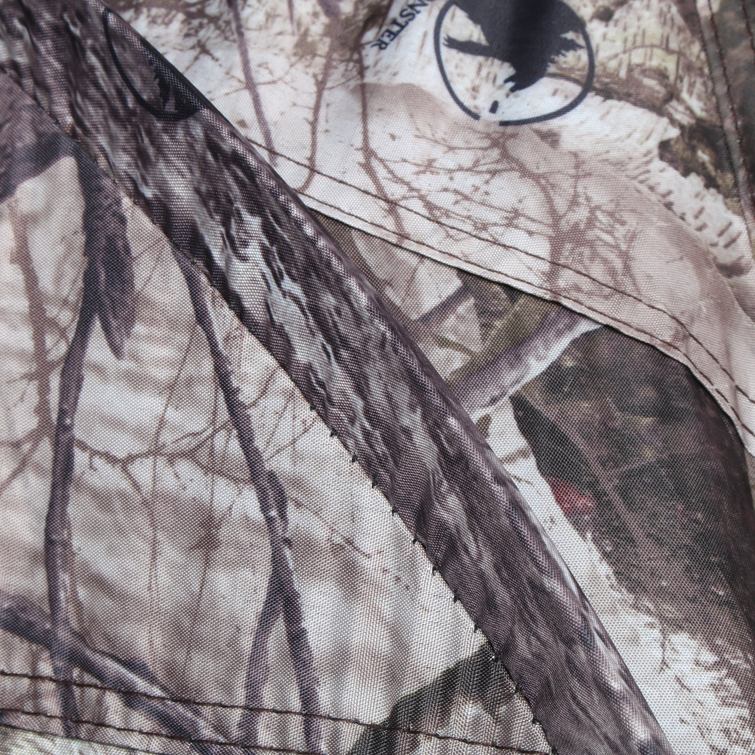 ShedOFF Waterproof Roundness 6 Sides 300 Degree See Through Hunting Blind 1-3 Person Tree Camo