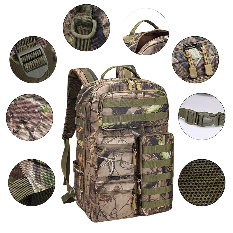 ShedOFF 36L Hunting Backpack Waterproof Camo Hunting Pack with Rain Cover